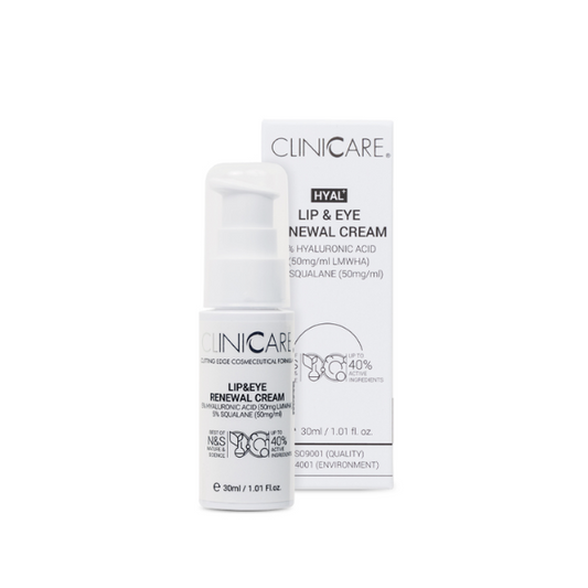 Clinicare HYAL+ Lip & Eye Renewal Cream 30ml